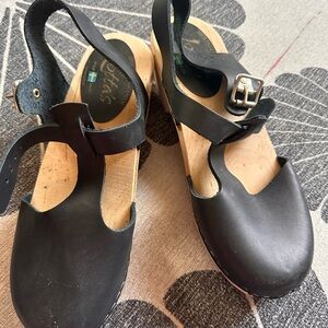 Lotta From Stockholm Mary Jane Clog 41 Black